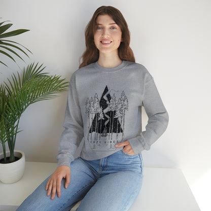 COZY VIBES' UNISEX SWEATSHIRT